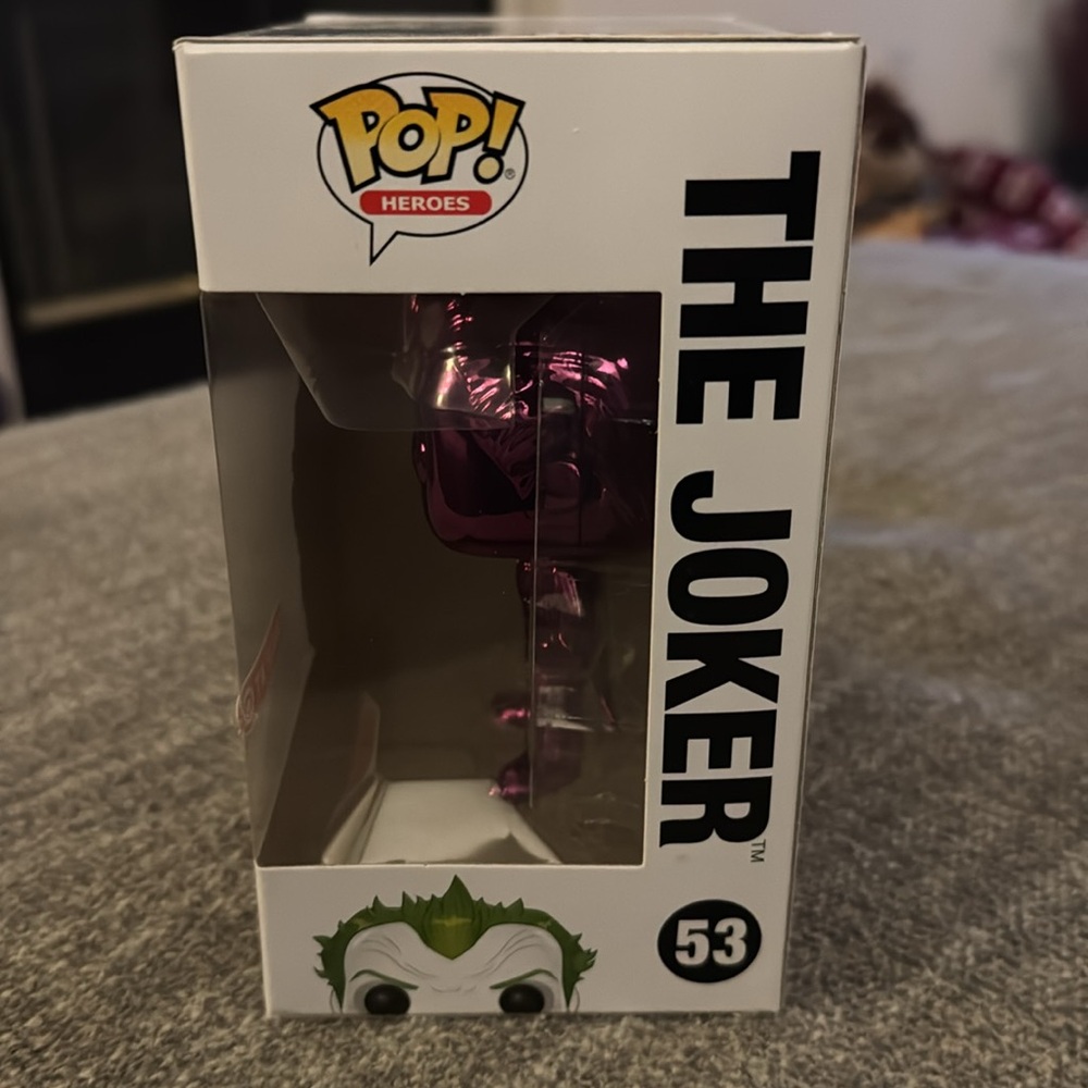 NEW Funko Pop Batman Arkham Asylum The Joker 53 - Picture 5 of 6